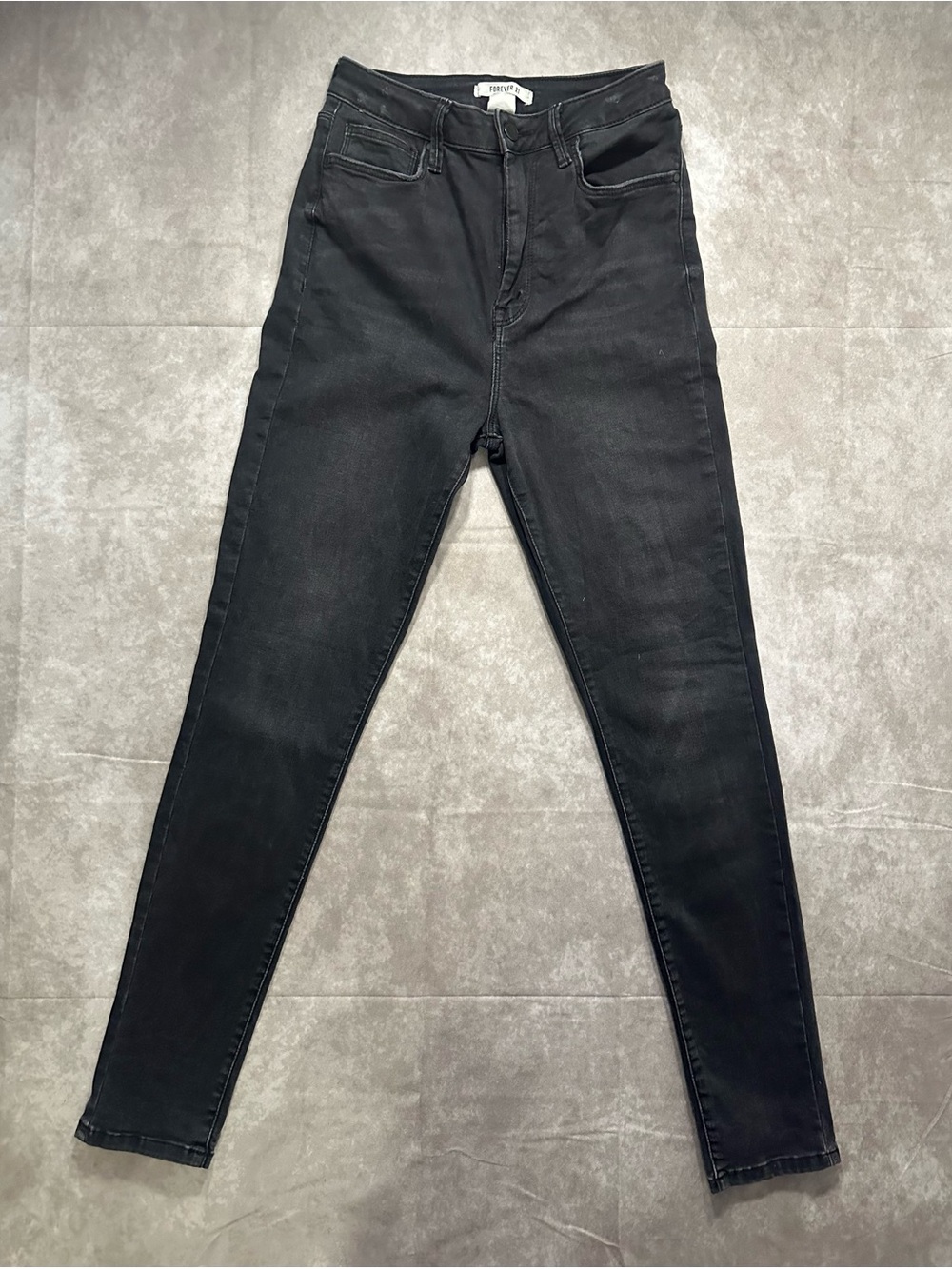 High-Rise Dark Grey/Black Women’s Jeans